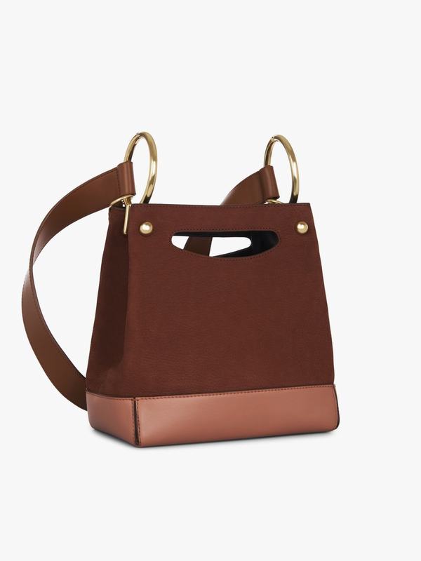 Chloé Bolsa Mujer Maddy Hobo Marrones Cuero IBQX18532